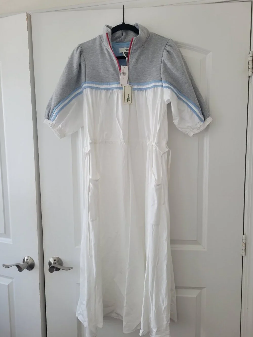 Anthropologie Daily Practice Amplitude Drawstring Midi Dress - Picture 2 of 5